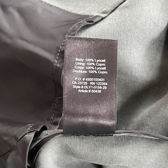 Aritzia Babaton Charcoal Jacket Size 4 - Picture 11 of 11